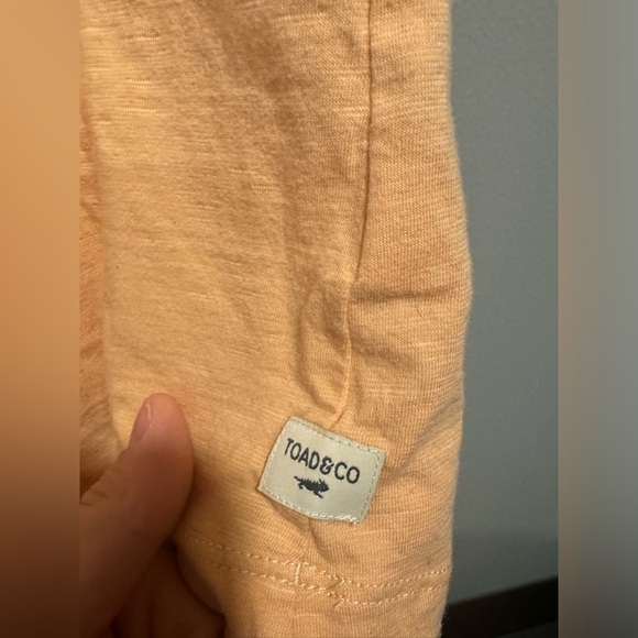 Toad & Co Short Sleeve Top Women’s Size Large - Picture 3 of 4